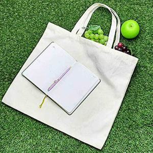 남성에코백 가벼운 베이지 캔버스 무지 가로 에코백 토트백 L