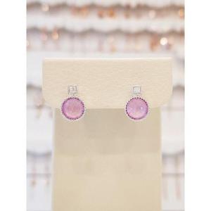 볼라레 세이브존01 오스트리아 스톤 파스텔 볼드 귀걸이 LE679