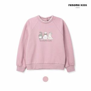 [레노마키즈] 여아 레이스 포인트 맨투맨(R2441T152_10)