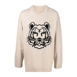 겐조 K-타이거 로고 스웨터 FC55PU6803TD BEIGE