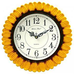GB2022 무소음 해바라기 꽃잎 벽시계