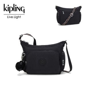 [키플링] 7리터 크로스백 갭스몰 끈포인트 블랙 크로스 웹 KOCBS19 BKCW-잠실점