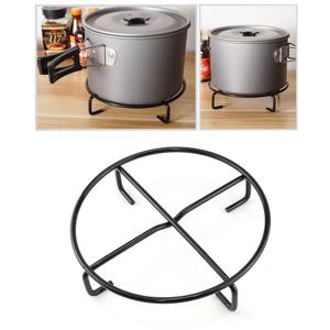 강철 주전자 홀더 스탠드 우드스토브 불멍 화덕 숯불