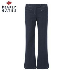 [파리게이츠] 여성 스티치 세미 부츠컷 데님 팬츠