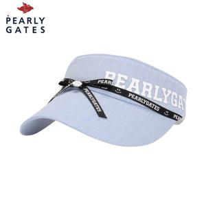 [파리게이츠] 여성 로고 리본 밴딩 썬바이저