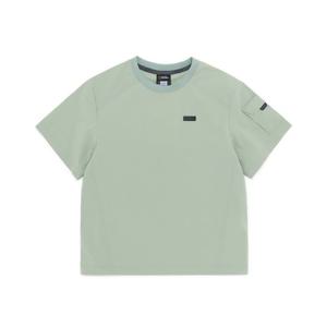 K252UTS830 어드벤처 아델리 경량 우븐 반팔티 LIGHTKHAKI