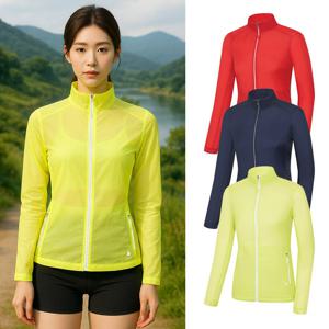 콜핑 여성 봄 펀칭 통기성 등산 경량 바람막이 자켓 KSC063RJ2W