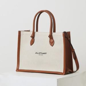 [질스튜어트핸드백]뉴페이퍼리브레 아이보리 북토트백 JABA3F330 I2