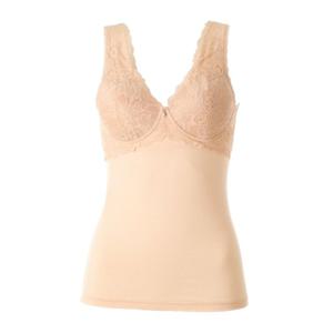 [비너스]가볍고 편안한착용감의 릴리플라워레이스 노와이어 컵런닝VLGC656R