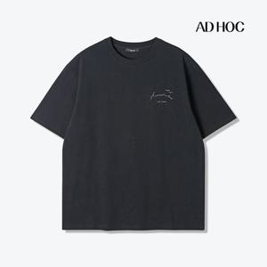 [애드호크]남성 야자수 아트웍 반팔티셔츠 HB5ST1539_US