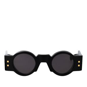 발망 볼드 디자인 라운드 프레임 다크 렌즈 선글라스 BPS159A42