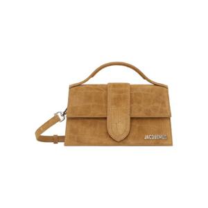 쟈크뮈스 숄더백 탠 라 크루아제르 더 라지 밤비노 숄더백 251553F048093