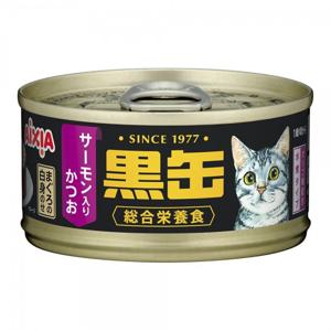 아이시아 흑관 오리지널 연어 가다랑어 참치 80gx24개 고양이주식캔(BCM-18)