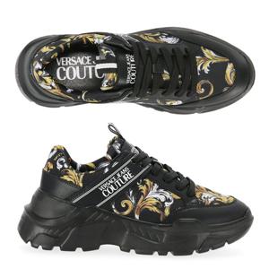 오버솔 로고 위드 바로크 78YA3SC2 ZSC54 G89 베르사체 진 스피드트랙 남성 스니커즈 운동화