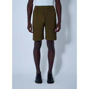 이세이미야케 옴므플리세 플리츠 올리브 그린 쇼츠 HP56JF184 6
