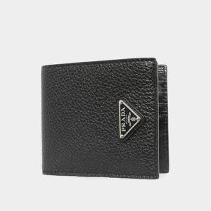 프라다 삼각로고 페블레더 남성 반지갑 2MO513 2E54 F0002