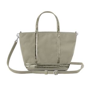 바네사브루노 0PVE01 V40410 621 카바스 베이비 스팽글 미니 XS 토트백