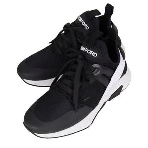 톰포드 25FW 남성 네오프렌 스웨이드 자고 스니커즈 블랙화이트 J1100 TOF001N 3NW01