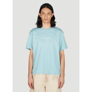 25 FW 게스 남성 빈티지 로고 티셔츠 gue0152008blu