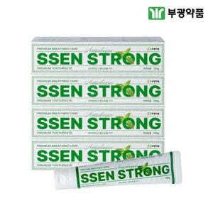 안티프라그 쎈스트롱 입냄새 제거 치약 125g 4개