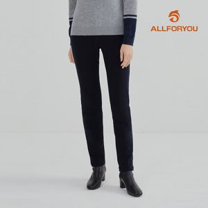 [올포유] [모델착장] 여성 기모 뒷밴딩 프리미엄 트리코트 세미스키니 팬츠 AWPTLA149-915_G