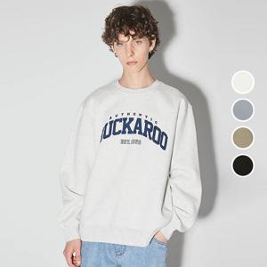 [버커루]남녀공용 베이직 로고 기모 맨투맨 B244Z1010P