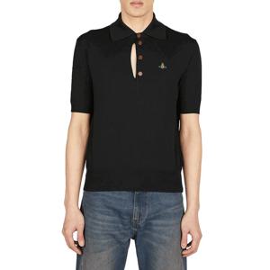 [국내배송] 비비안웨스트우드 립드 남성 반팔 폴로 니트 3803001L Y000U N403