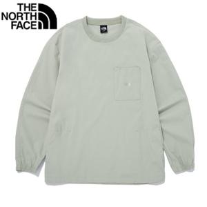 노스페이스 NM5MQ11B 남여공용 루즈핏 긴팔티 올 라운드 우븐 스 셔츠