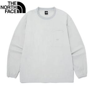 노스페이스 NM5MQ11C 남여공용 루즈핏 긴팔티 올 라운드 우븐 스 셔츠