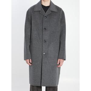 아미 그레이 울 캐시미어 오버코트 HC0471WV0022 055