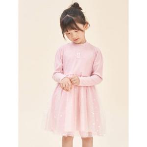[시즌30%OFF][빈폴키즈] [러블리 빙키 걸즈] 샤 원피스  라이트 핑크 (BI5871G04Y)