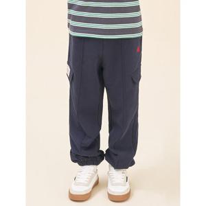 [시즌30%OFF][빈폴키즈] 포켓 저지 와이드 팬츠  네이비 (BI5821U06R)