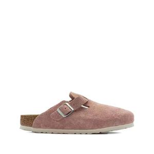 버켄스탁 보스턴 버클 디테일 스웨이드 뮬 1023279