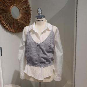 르피타 HC06 뷔스티에 남방 set(아이보리) L253BSH956