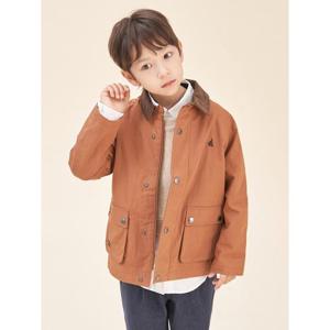 [시즌30%OFF][빈폴키즈] 클래식 헌팅 재킷  브라운 (BI5839U02D)