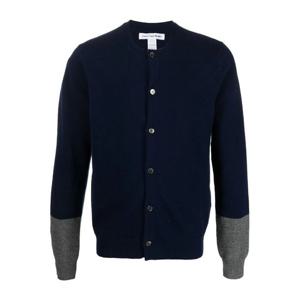 꼼데가르송 컬러 블록 슬리브 울 가디건 FZN110 2