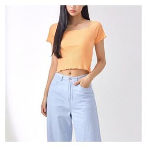 [미쏘]스퀘어넥 날라리넥 티셔츠 (MIWHWC726A-T)