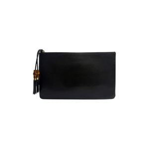 (명품) 구찌 뱀부 테슬 클러치 블랙 449653 공용