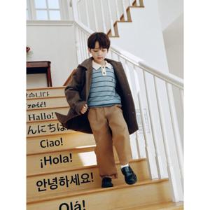 [시즌30%OFF][빈폴키즈] 클래식 코트  브라운 (BI5X3TU01D)