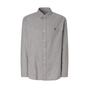 [헤지스]헤지스 브라운 버튼다운 면 긴팔캐주얼셔츠 WHSH4D500W2