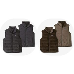 [파타고니아코리아] 26840Q7 공용 리버서블 코튼 다운 베스트 양면 조끼 Reversible Cotton Down Vest PG