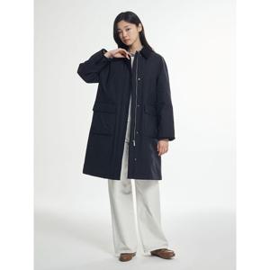 [빈폴레이디스] 헌팅 롱 패딩  블랙 (BF5X38C025)