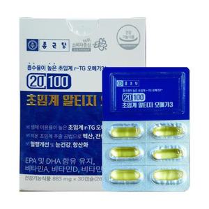 [종근당]종근당 20100 초임계 알티지 오메가3 833mg x 30캡슐 1