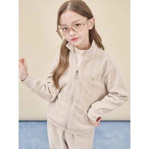 [시즌30%OFF][빈폴키즈] 클래식 니트 조직 집업 겨울 상하 세트  베이지(BI5X41U09A)