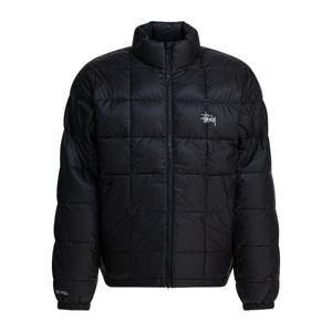 스투시 퀼티드 스탠드 칼라 패딩 115855 0001 BLACK