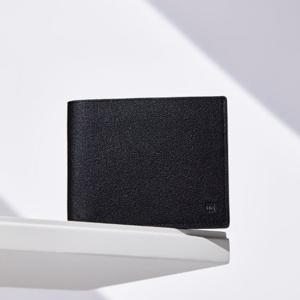 [닥스핸드백] 블랙 슬림반지갑 DBWA6E725BK