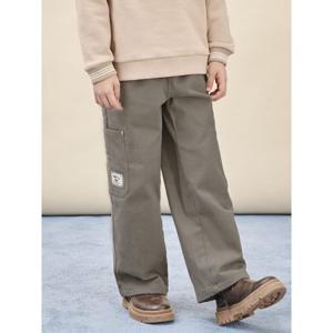 [시즌30%OFF][빈폴키즈] 기모 포켓 우븐 겨울 팬츠  베이지 (BI5X21U04A)