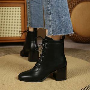 여성워커 통굽워커부츠A72-A422