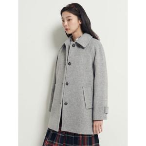 [빈폴레이디스] 발마칸 미디엄 코트  라이트 그레이 (BF5Y30C132)