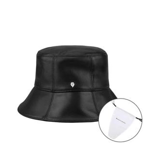 24FW 헬렌카민스키 HAT51433 BLACK 나파 가죽 휘트니 버킷햇 블랙